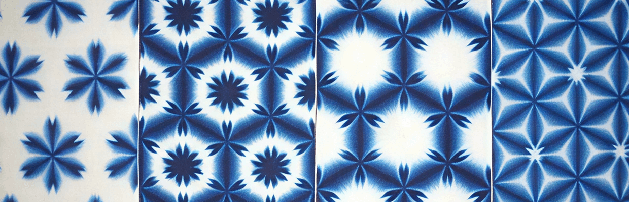 雪花絞りゆかた生地染め体験